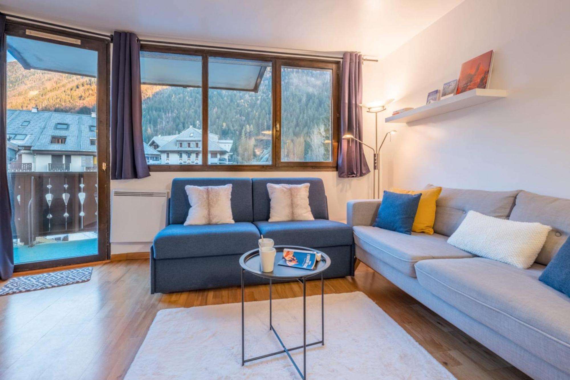 Apartment 32m With Balcony View On The Mountain Chamonix